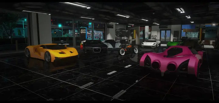 Preview of [QBCore] [ESX] [StandAlone] [FREE] Wizard Vehicle ShowRoom