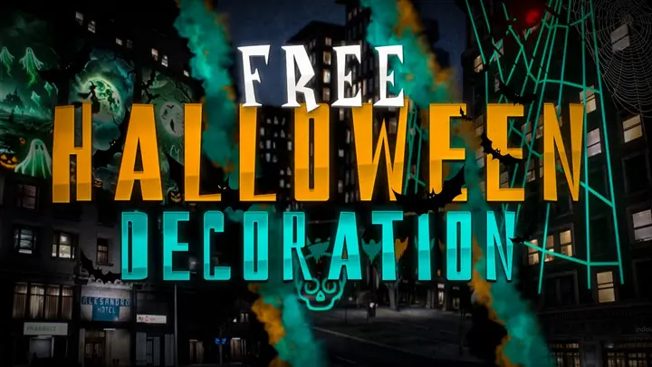 Preview of Halloween Decoration - All cities [50%][FREE]