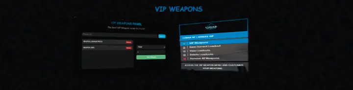 Preview of Perri VIP Weapons [ESX & FREE]