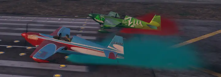 Preview of [STANDALONE] Adds stunt smoke for stunt plane