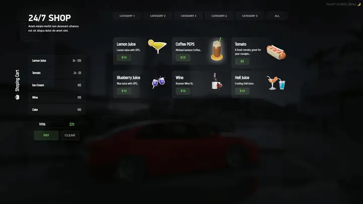 Preview of [ESX / QB] IF Market V1 FREE (Shop)