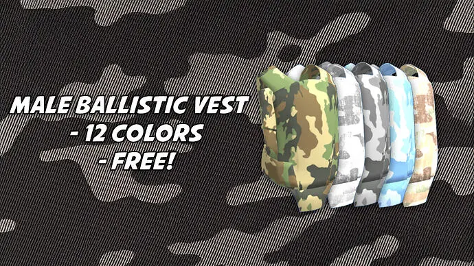 Preview of Male Ballistic Vest - Addon Clothing