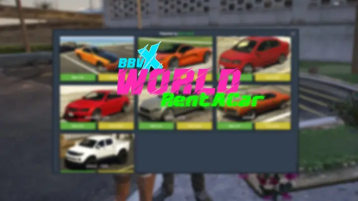 Preview of [FREE] Rent A Car - QB/ESX/Standalone