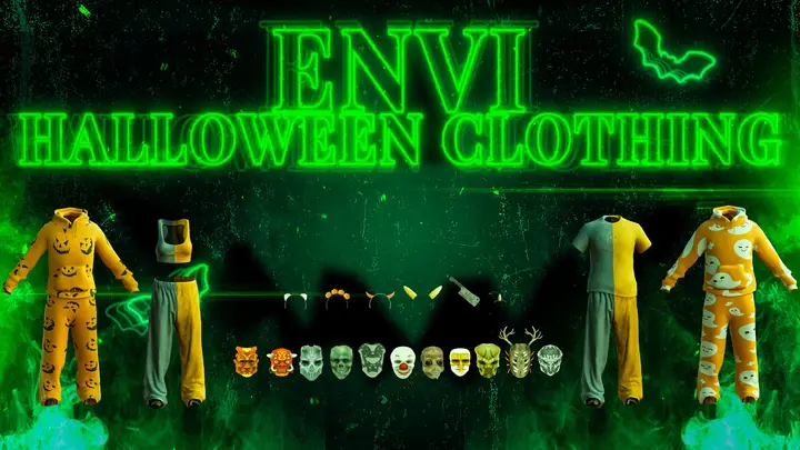 Preview of [FREE] Envi-Halloween-Clothing