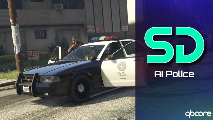 Preview of [FREE] [QBCore] AI Police