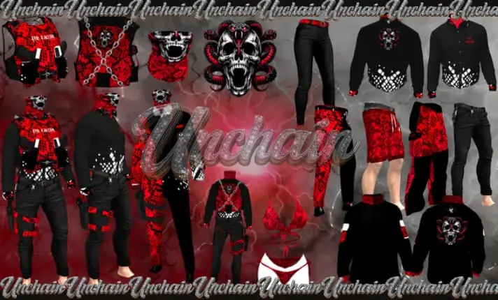 Preview of [FREE] UCC Fallen Gang Clothing PACK | M & F
