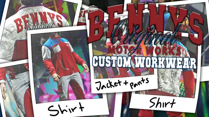 Preview of [LORE FRIENDLY] Benny's Original Workwear Full Texture Set (Male & Female)