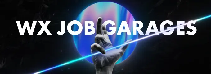 Preview of [FREE] [OX + ESX/QB] WX Job Garages - Advanced job-restricted garage system with predefined vehicles, NPCs and a lot more!