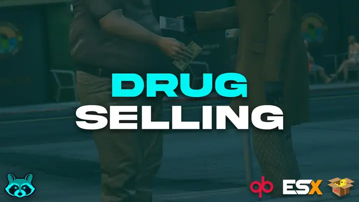 Preview of [FREE][ESX/QB/QBX] Advanced Drug Selling w/ Reputation System