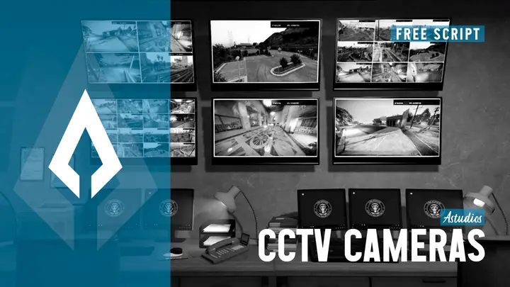Preview of [FREE][QBCore] CCTV Cameras