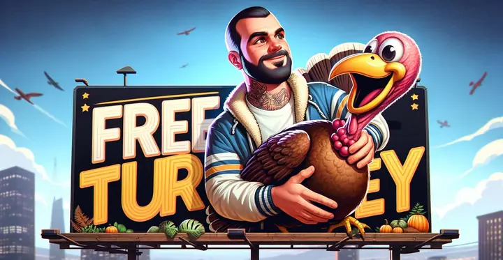 Preview of Free Black Friday Turkey Prop for FiveM!