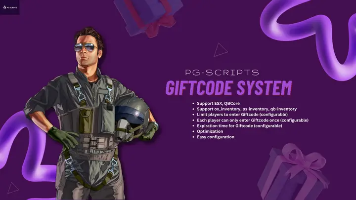 Preview of [FREE] [ESX/QBCORE] Giftcode System