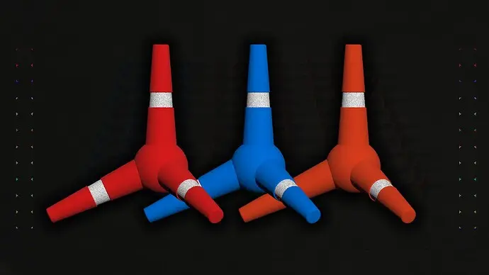 Preview of [PROP] Tetrapod Cone [FREE]
