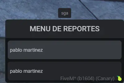 Preview of [RELEASE] New FiveM Report System - Improve Your Server Moderation! 🚨