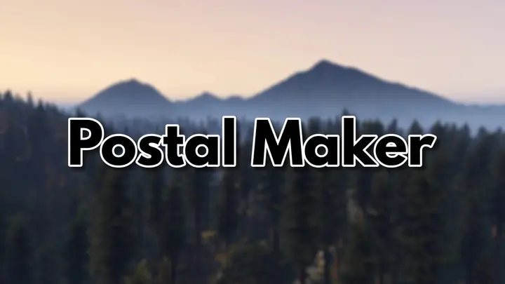 Preview of [FREE] [DEV] Postal Maker