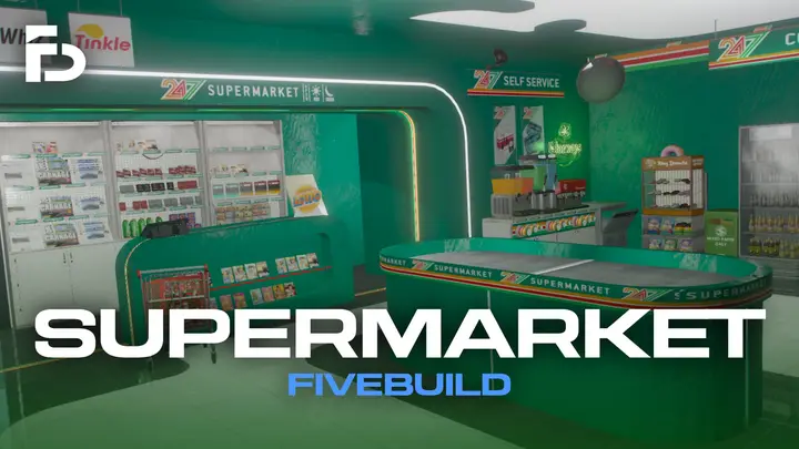 Preview of FiveBuild - 24/7 Supermarket [FREE]