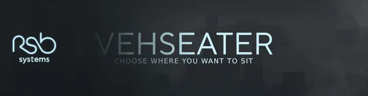 Preview of [STANDALONE] _vehSeater | Choose where you want to sit