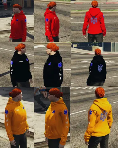 Preview of Female EMS hoodie