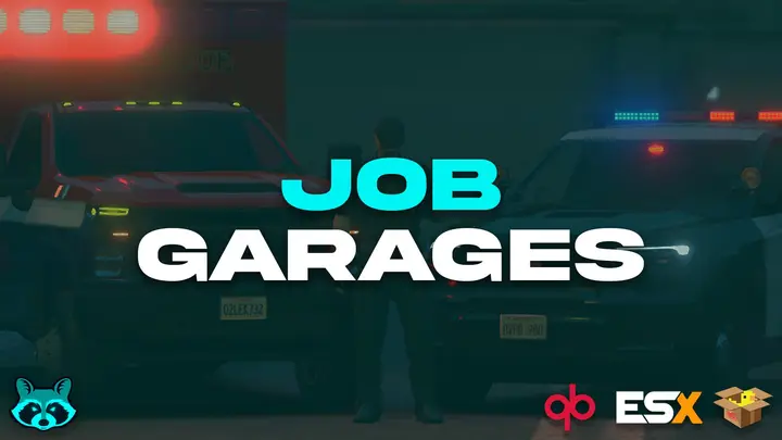 Preview of [FREE][ESX/QB/QBX] Job Garages