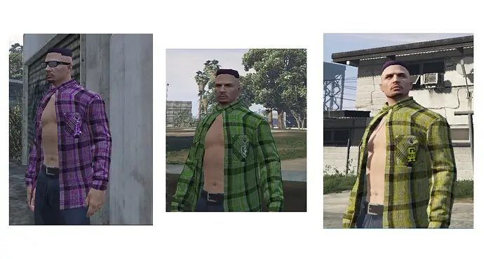Preview of (Male) Gang Shirt