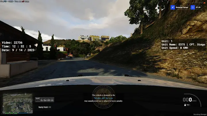Preview of [Free] [Release] Reworked Police Dashcam