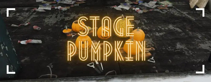 Preview of [free] 🎃 stage pumpkin prop