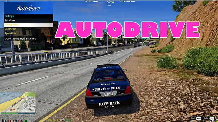 Preview of [FREE][Standalone][QBCore] Autodrive FiveM Vehicle Tagging resource