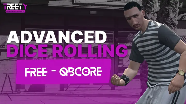 Preview of [QBCore] - Dice Rolling [SCRIPT] FREE [UPDATED]