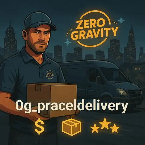 Preview of [FREE] ZeroGravity | Parcel Delivery Job with Reputation System