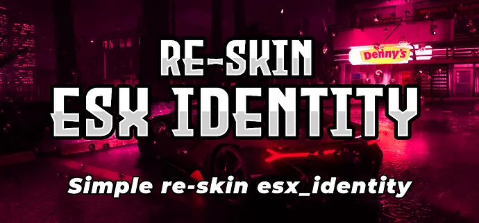 Preview of [Free] RE SKIN - ESX-IDENTITY