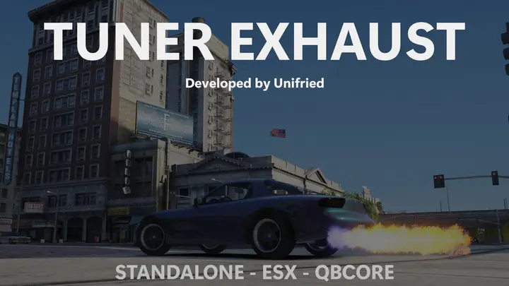 Preview of [Free/GitHub] Tuner Exhaust [Anti-lag, 2Step & Backfire]