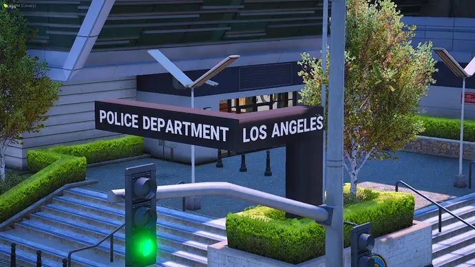 Preview of Los Angeles Police Department Sign [Mission Row]