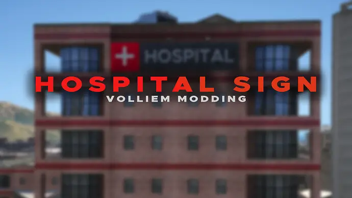 Preview of [FREE] Hospital Sign [MAP]