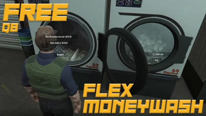 Preview of [FREE] [QBCore] Flex Moneywash