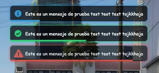 Preview of [FREE][STANDALONE] Modern Notify System
