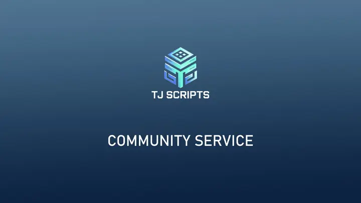 Preview of [FREE] [ESX & OX] TJ Community service