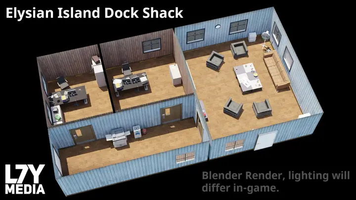 Preview of [MLO] [FREE] Elysian Island Dock Shack (w/ Audio Occlusion)