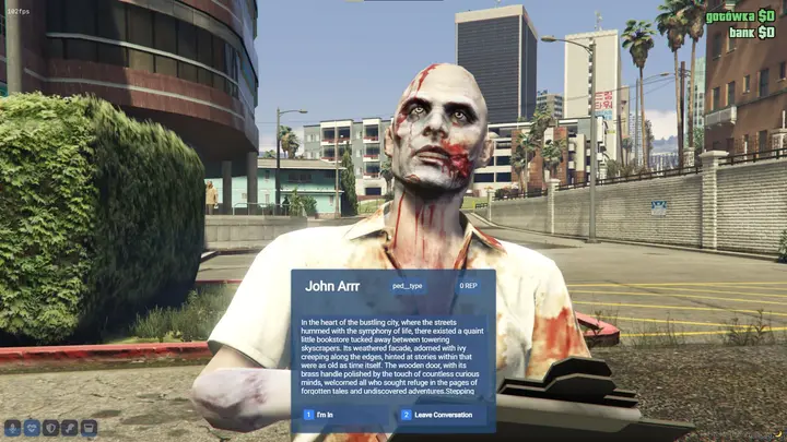 Preview of Ped Dialog System