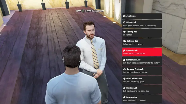 Preview of [FREE] Job Center / Job Tutorials [STANDALONE/ESX/QB]
