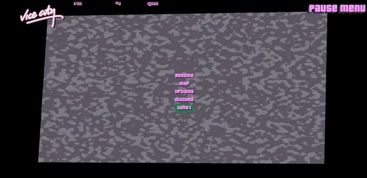 Preview of [FREE] [ESX] Vice City Pause Menu Style