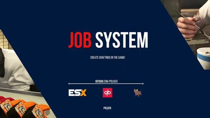 Preview of [FREE][ESX/QB/OX] Job system - Create craftings in game!