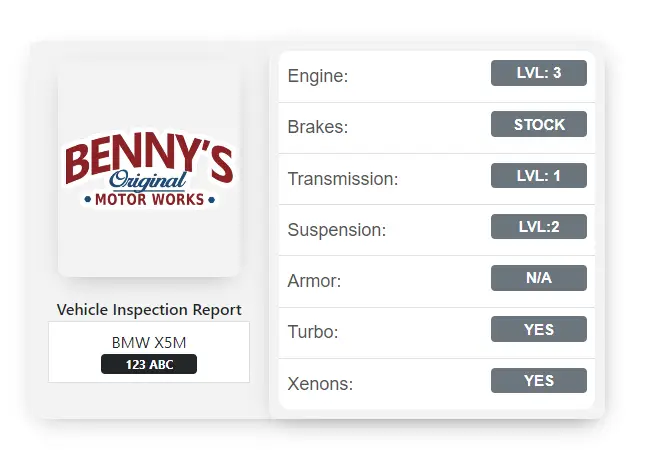 Preview of [QBCore][FREE] ik-vehreport | Vehicle inspection reports with UI