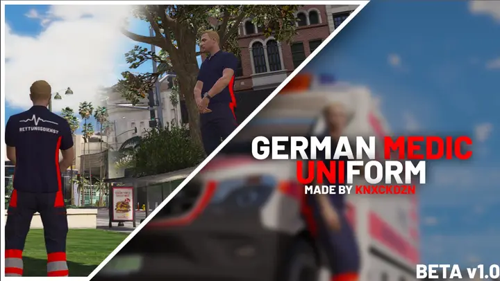 Preview of FREE German EMS uniform