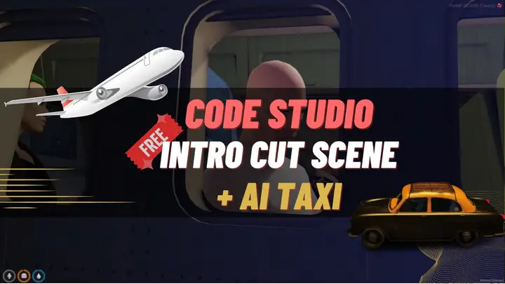 Preview of Intro Cutscene with AI Taxi | Standalone