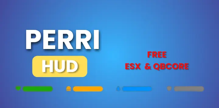 Preview of Perri-EasyHUD [ESX & QBCORE]