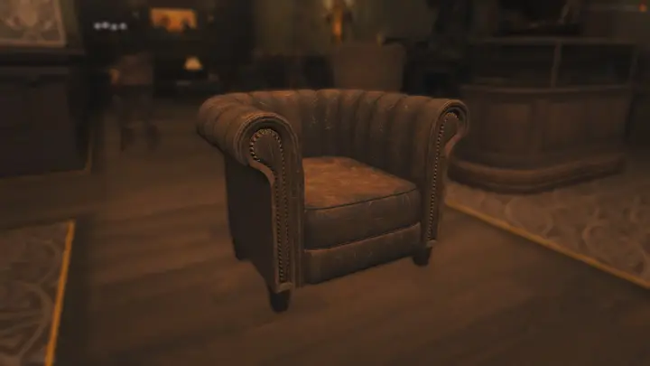 Preview of [Free] [Prop] Vintage Armchair | Cigar B
