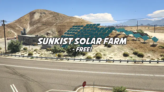 Preview of Sunkist Solar Farm - Addon Map Feature