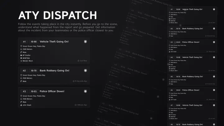 Preview of 🅰️aty_disptach | Advanced Disptach System | Free