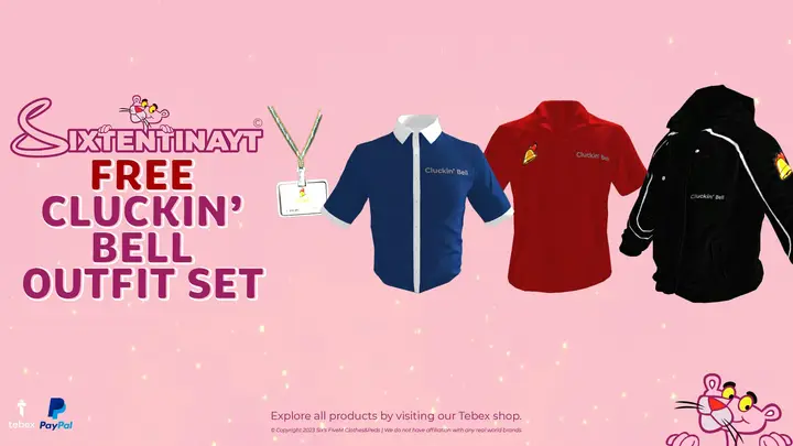 Preview of Free Cluckin' Bell Clothing Set