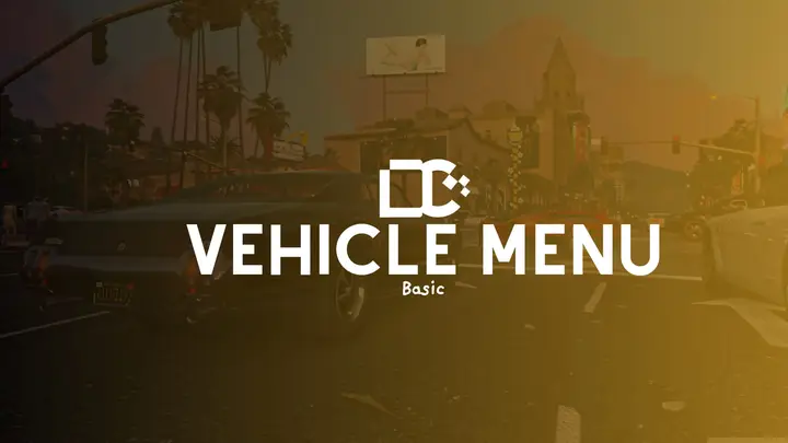 Preview of Vehicle Menu